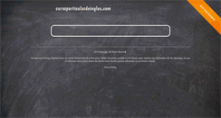 Desktop Screenshot of cursoparticulardeingles.com